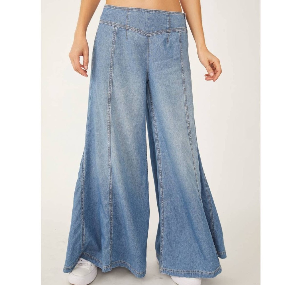 Free People Juniper Wide Leg Jeans